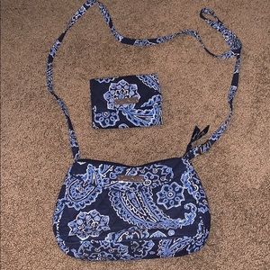 Vera Bradley crossbody and wallet